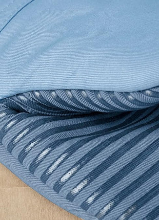 KitchenAid Beacon Two-Tone Non-Slip Mini Oven Mitt Set, Blue Velvet/Blue Heaven, 5.5"x8", 2 Piece