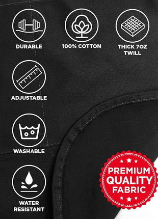 ApronMen - Funny Apron For Men - BBQ Gifts for Men & Unique Gifts for Fathers - Mens Aprons for Grilling