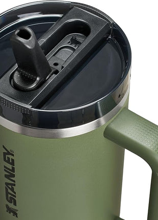 STANLEY Quencher ProTour Flip Straw Tumbler with Leakproof Lid | Built-In Straw & Handle | Cupholder Compatible for Travel | Insulated Stainless Steel Cup | BPA-Free