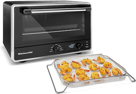 KitchenAid Digital Air Fry Countertop Oven, KCO124BM, Black Matte