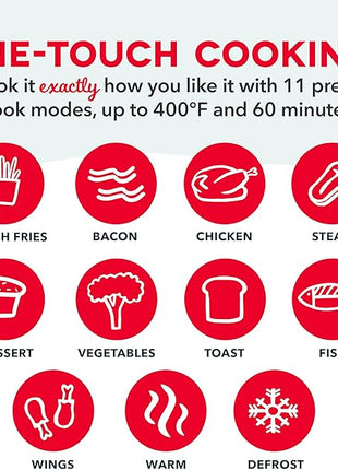 DASH 7qt Clear View Digital Air Fryer - Cream