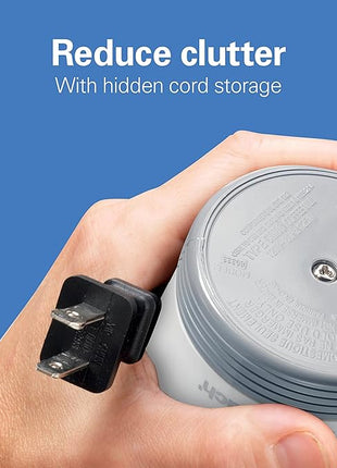 Hamilton Beach Fresh Grind Electric Coffee Grinder for Beans, Spices and More, Stainless Steel Blades, Removable Chamber, Makes up to 12 Cups, White