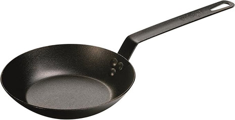 Lodge Pre-Seasoned Carbon Steel Skillet - Use in the Oven, on the Stove, on the Grill, or Over a Campfire - 8 Inch