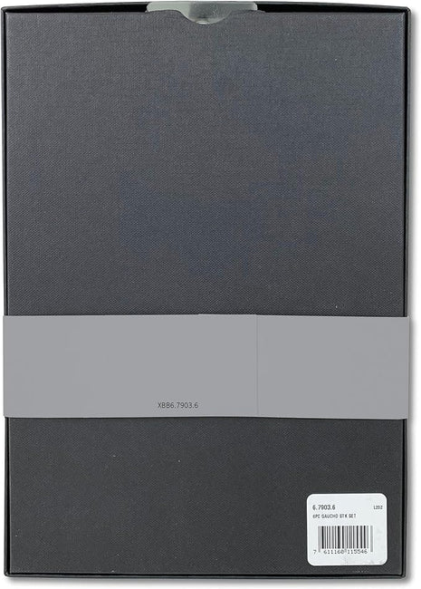 Victorinox Swiss Classic Steak Knives - Kitchen Utensils - Ergonomic, Stainless Steel Meat Knives - Black Handles, Straight Edge, 6-Piece Set