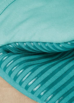 KitchenAid Beacon Two-Tone Non-Slip Mini Oven Mitt Set, Aqua Sky, 5.5"x8", 2 Piece