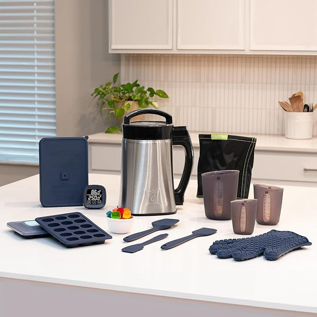 Magical Butter MB2E Pro Bundle – Infuser Machine with DecarBox, 8 mL Gummy Mold, Measuring Cups & Spatulas for Complete Infusion & Candy Making