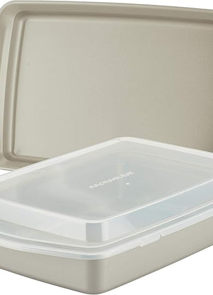 Rachael Ray 3-Piece Steel Bakeware Set, Silver
