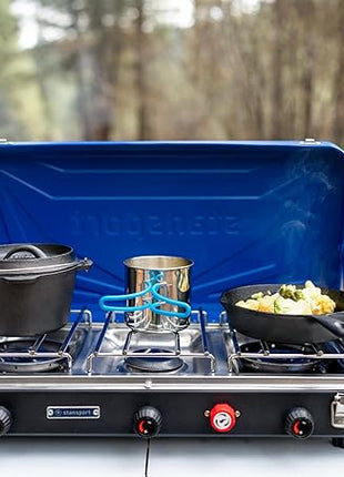 Stansport Pre-Seasoned Cast Iron Dutch Oven