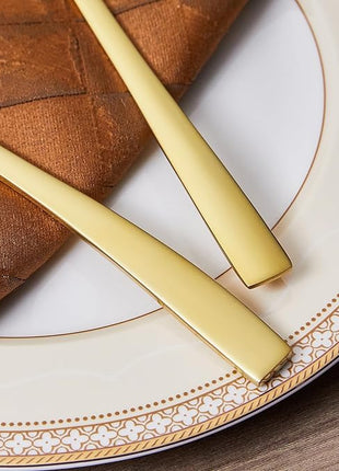 AW BRIDAL Gold Wedding Cake Knife and Server Set, Cake Cutting Set Pie Pastry Servers for Parties Events Bridal Shower Anniversary Engagement Gifts