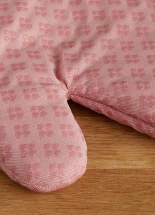 KitchenAid Asteroid Oven Mitt Set, 7"x12.5", Dried Rose, 2 Piece