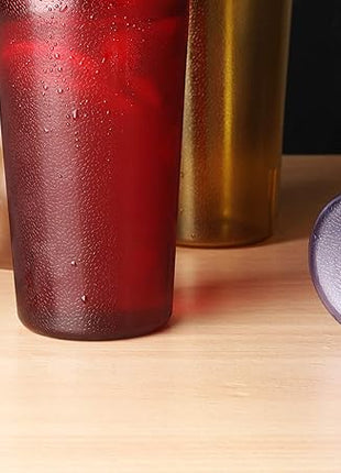 New Star Foodservice | Restaurant-Grade Beverage Tumblers (Blue (Set of 12), 20 oz)