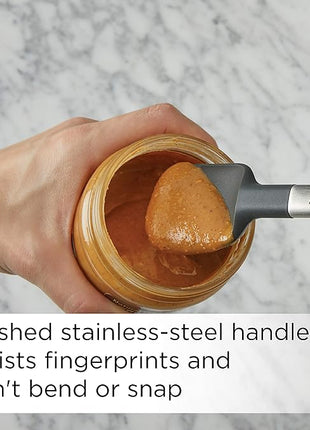 All-Clad Specialty Silicone Kitchen Gadgets Spatula Spoon Kitchen Tools, Kitchen Hacks Silver