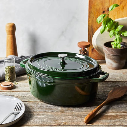Staub Cocotte Oval 33cm Basil