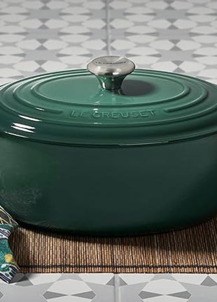 Le Creuset Enameled Cast Iron Signature Oval Dutch Oven, 6.75 qt., Artichaut