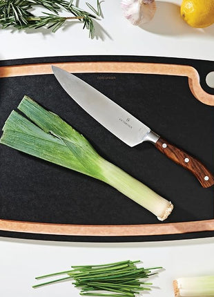 Epicurean Gourmet Series Cutting Board with Juice Groove, 17.5-Inch by 13-Inch, Slate/Natural