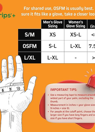 Ekogrips+ Premium Silicone Oven Mitts - Comfy, Waterproof, Heat Resistant BBQ Gloves for Grilling, Long Cuff for Added Protection, 5 Finger Dexterity, 3 Sizes, 4 Colors, S/M, Red