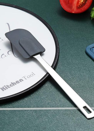 Silicone Spatulas, Berglander Flexible Scrapers Baking Mixing Tool, Baking Tools, Rubber Spatula, Heat Resistant, Dishwasher Safe, Easy to Clean