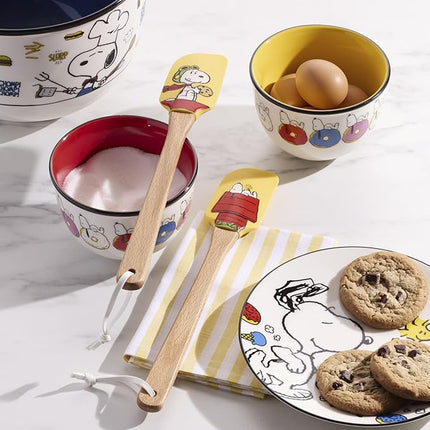 Lenox 898263 Chef Snoopy Spatulas, Set Of 2, Yellow