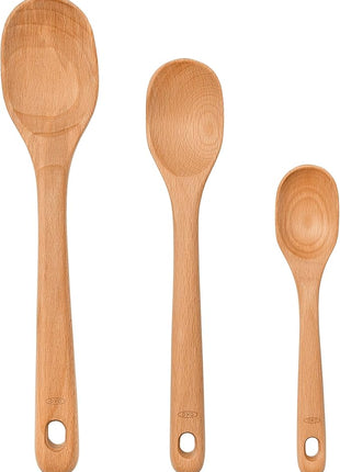 OXO Good Grips 3-Piece Wooden Spoon Set