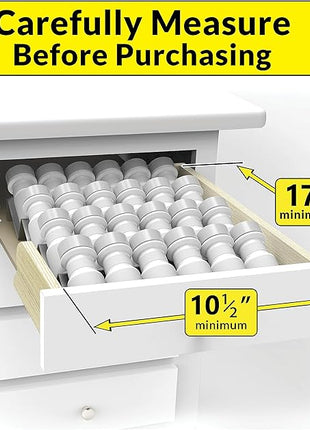 LYNK PROFESSIONAL® Spice Drawer Organizer - Heavy Gauge Steel 4 Tier Rack - Drawer Insert Tray for Spice Jars, Herbs and Seasoning - Kitchen Cabinet Storage - Silver Metallic, Medium