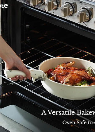 CAROTE 17pcs Pots and Pans Set, Nonstick Cookware Set Detachable Handle, Induction Kitchen Cookware Sets Non Stick with Removable Handle, RV Cookware Set, Oven Safe