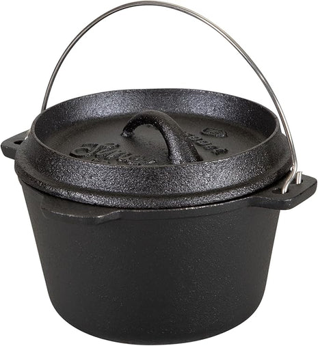 Stansport Pre-Seasoned Cast Iron Dutch Oven