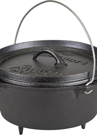 Stansport Pre-Seasoned Cast Iron Dutch Oven