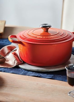 Le Creuset Enameled Cast Iron Signature Round Dutch Oven, 2 qt., Flame