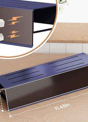 4 Pack Moveable Fridge Magnetic Spice Racks,Metal Purple