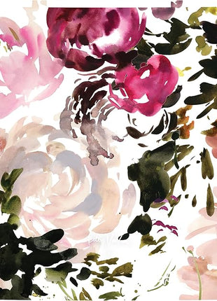 Tervis Venture Lite Kelly Ventura - Floral Collection Made in USA Double Walled Insulated Tumbler Travel Cup Keeps Drinks Cold & Hot, 24oz Water Bottle, Posy