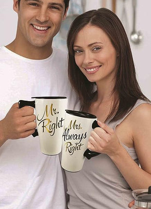 Spoontiques - Ceramic Travel Mugs - Kokopelli Cup - Hot or Cold Beverages - Gift for Coffee Lovers