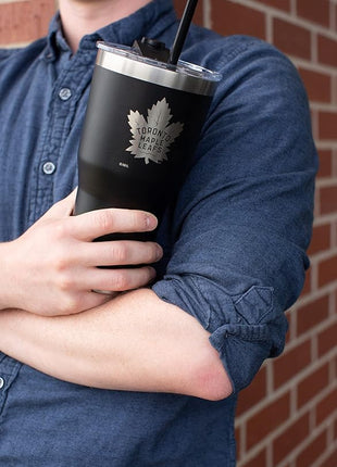 Simple Modern Officially Licensed NHL Arizona Coyote 30oz Cruiser Tumbler Insulated Travel Mug Cup with Flip Lid and Straw