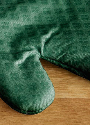 KitchenAid Asteroid Oven Mitt Set, 7"x12.5", Dark Green, 2 Piece