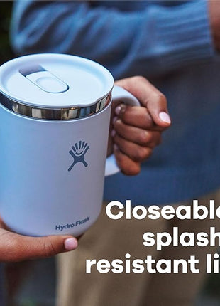 Hydro Flask Coffee Mug – Insulated Stainless Steel, Non Spill, Leak Proof Travel Mug 12 Oz Agave Green