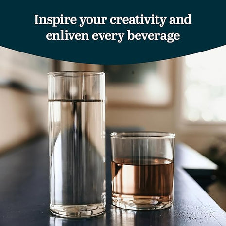 Libbey Miles 16 Piece Tumbler and Rocks Glass Set