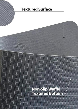 WK Flexible Plastic Cutting Boards for Kitchen, 6 Pieces Cutting Board Mats, Thin Cutting Board Sheets, Dishwasher Safe, BPA Free, Multi Sizes Set of 6