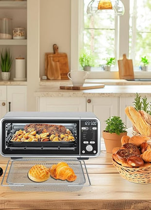 Air Fryer Oven Basket, Original Replacement Baking Trays for NINJA SP300 SP301 SP351 Foodi Digital Air Fryer Oven, Mesh Basket, Ideal Accessories (for SP300 / SP301 Series)