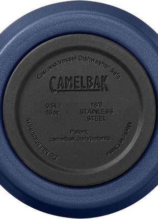 CamelBak Horizon 16oz Tumbler - Insulated Stainless Steel - Tri-Mode Lid - Navy