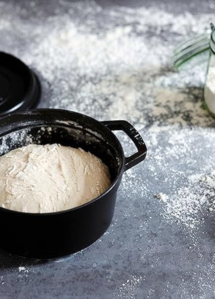 Staub La Cocotte Round 40509-476 Pico Cocotte Round Black 5.5 inches (14 cm) Small, Both Handed Casting, Enameled Pot, Induction Compatible, Japanese Authentic Product