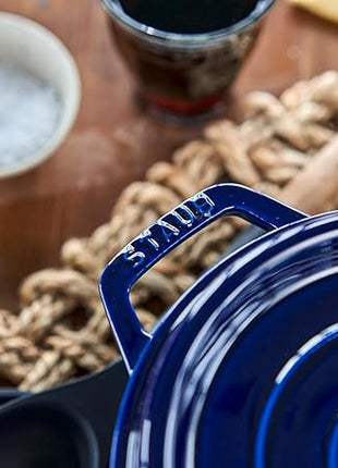 Staub Oval Cocotte - 4.25Qt - Dark Blue