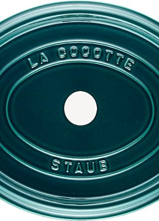 Staub La Cocotte 6 QT. Oval Dutch Oven - Limited Edition Teal