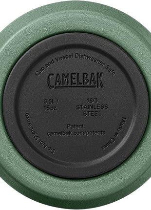 CamelBak Horizon 16oz Tumbler - Insulated Stainless Steel - Tri-Mode Lid - Moss