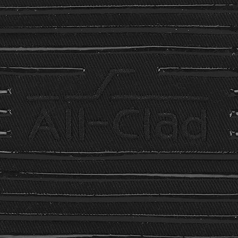 All-Clad Premium Pot Holder & Hot Pad: Heat Resistant to 500 Degrees - 100% Cotton, 10"x6.25" Hot Pad for Kitchen and Barbeque, 4-Pack, Black