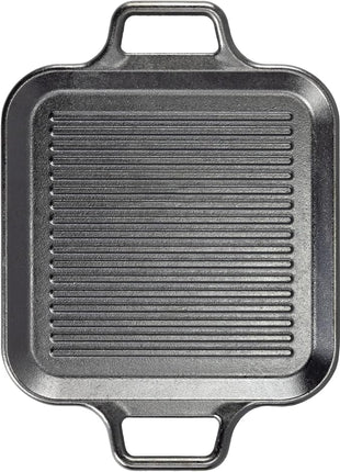 Lodge BOLD 12 Inch Seasoned Cast Iron Grill Pan with Loop Handles; Design-Forward Cookware
