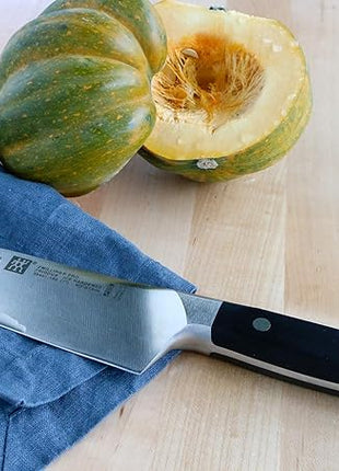 ZWILLING J.A. Henckels 38401-180 Chef's Knife, 7", Black/Stainless Steel