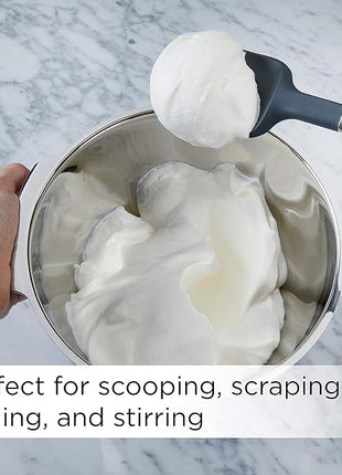 All-Clad Specialty Silicone Kitchen Gadgets Spatula Spoon Kitchen Tools, Kitchen Hacks Silver