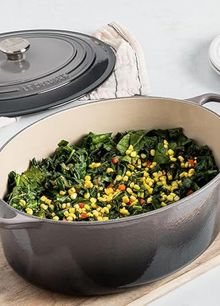 Le Creuset Enameled Cast Iron Signature Oval Dutch Oven, 8 qt., Oyster