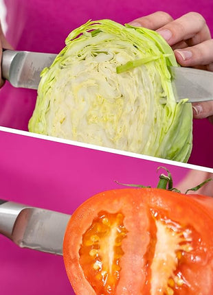 Slitzer Germany 7-Piece Chef's Knife Set, Ergonomically Designed, Professional Grade Chef Knives, Great addition to any kitchen