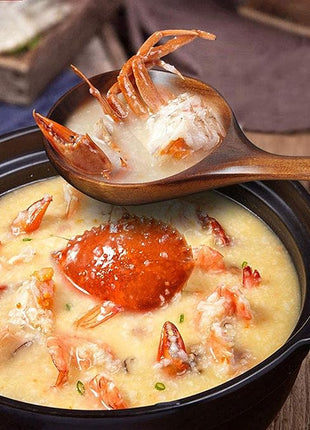 FJNATINH Wooden Wok Spatula Ladle Tool Set, 14-inch Long Handle Teak Wok Spatula