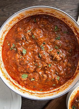 Le Creuset Enameled Cast Iron Signature Round Dutch Oven, 5.5 qt., White